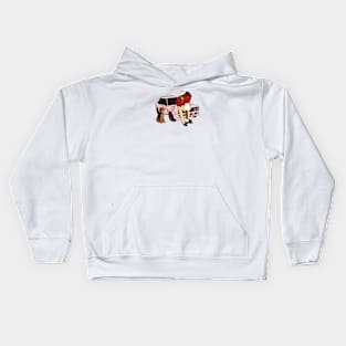 Car Kiss Kids Hoodie